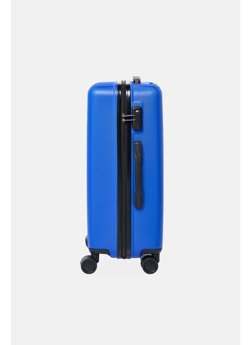 English Laundry 24 Inch Expandable Hardshell Check In Spinner, Blue  - Image 3
