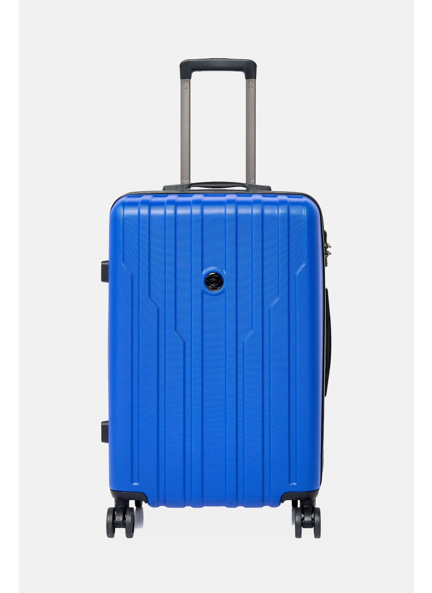 English Laundry 24 Inch Expandable Hardshell Check In Spinner, Blue  - Image 1