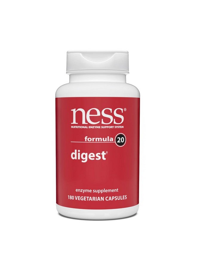 Ness Enzymes - Digest #20 180 Vegicaps [Health and Beauty] - Image 1
