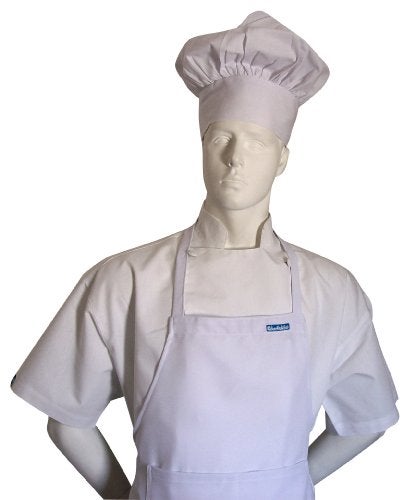 CHEFSKIN Big Tall 2X Mushroom White Chef Hat Adjustable - Image 1
