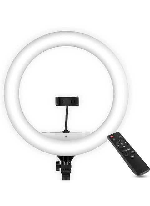 Mog 10 inch Professional Ring Fill Light Big LED Ring Light with 3 color modes Dimmable Lighting For YouTube Photo-shoot Video shoot  Live Stream Makeup & Vlogging Cameras White