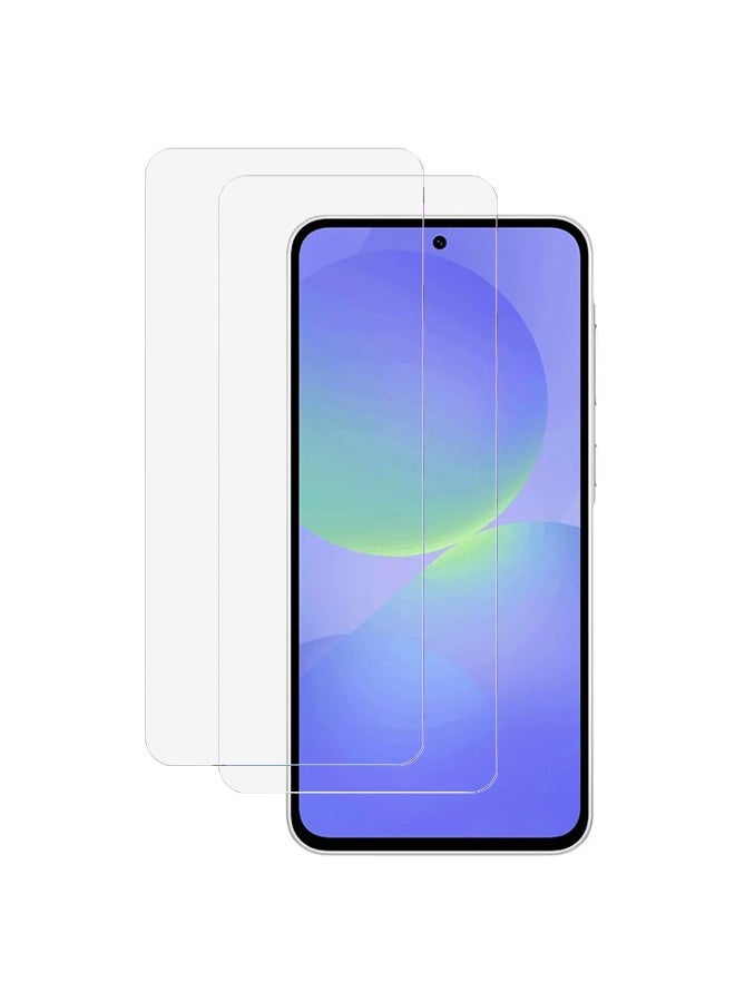 SanHu 2 Piece Pack for Samsung Galaxy A36 5G Screen Protector - Full Coverage Delicate Touch Tempered Glass Screen Protector for Samsung Galaxy A36 5G，Clear - Image 1