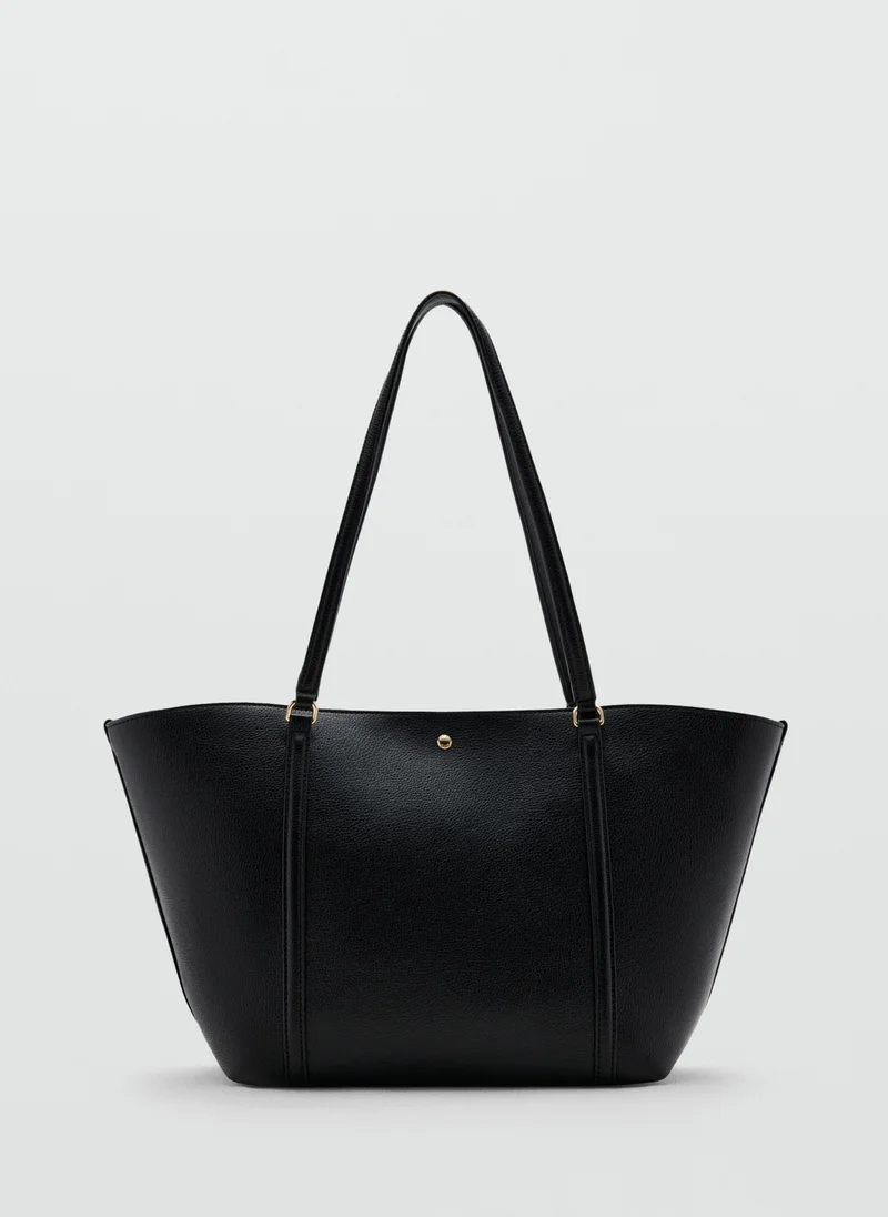 Mango Double Handle Shopper Bag