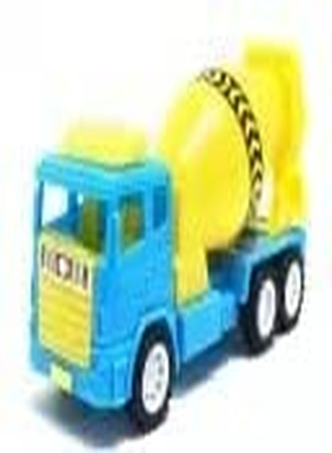 ROSEFAIR Construction Toys for Toddler Kids, Friction Powered Oil Tanker Truck Toy, Engineering Vehicles Cars, Sand Toys Trucks, Multicolour (Mixture-Cement-E05) - Image 2