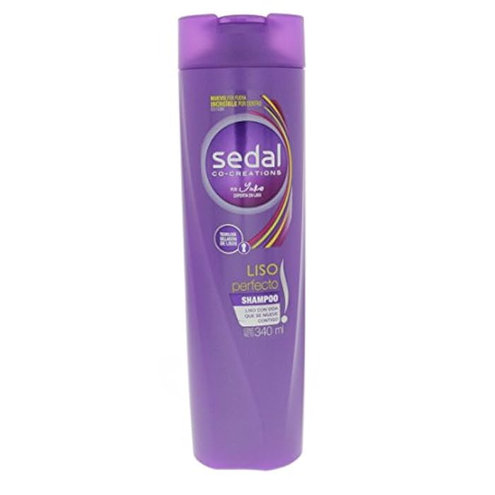 Sedal Perfect Smoothness Shampoo 340ml - Sedal Liso Perfecto Champu (Pack of 1) - Image 1