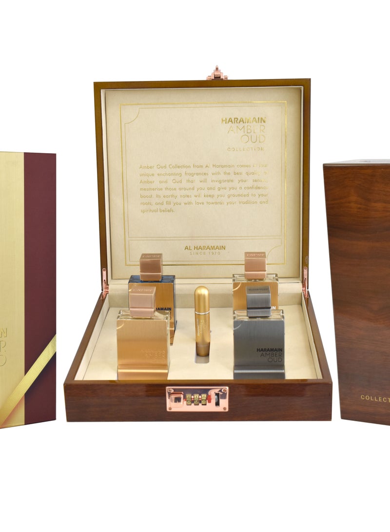Al Haramain Amber Oud Collection Gift Set - Image 1