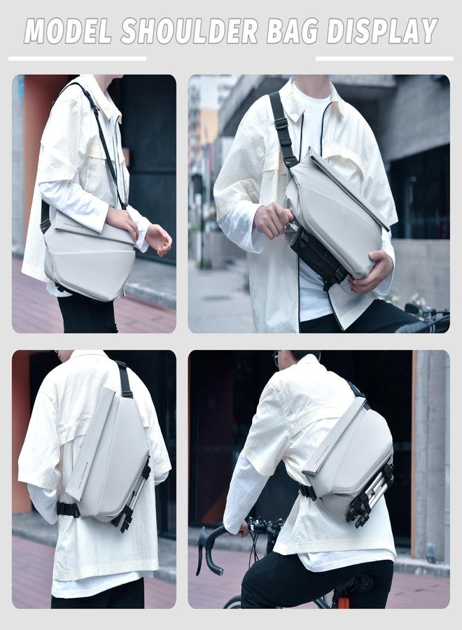 FSD.WG Cross-body bag Shoulder bag Sling Backpack and Crossbody Bags for Men fit 12" iPad Casual Daypack - Image 2