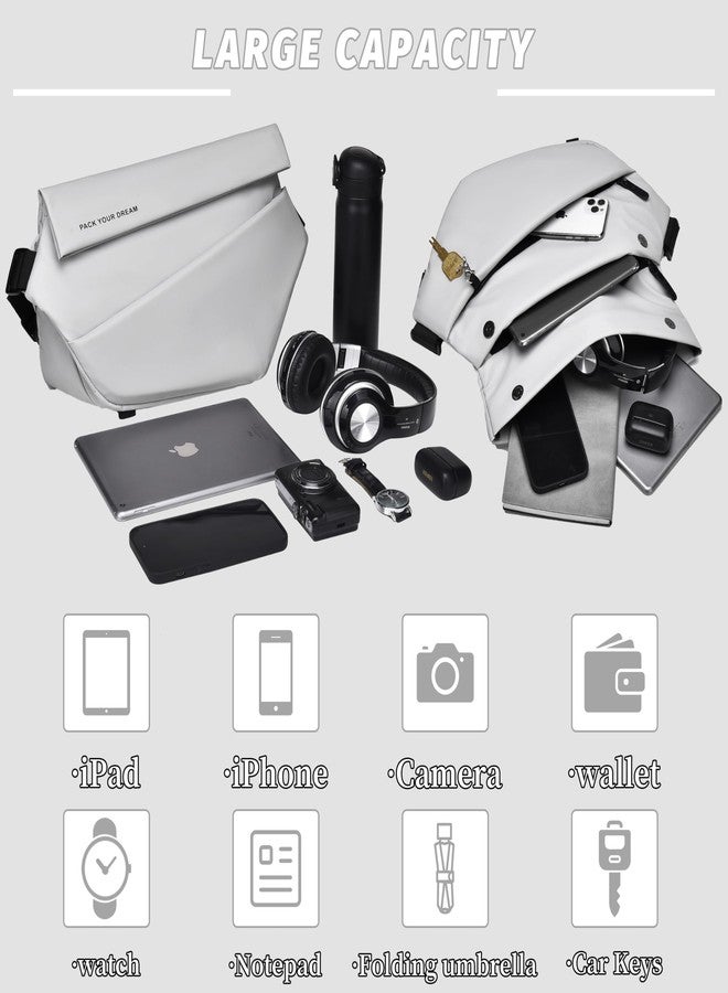 FSD.WG Cross-body bag Shoulder bag Sling Backpack and Crossbody Bags for Men fit 12" iPad Casual Daypack - Image 5