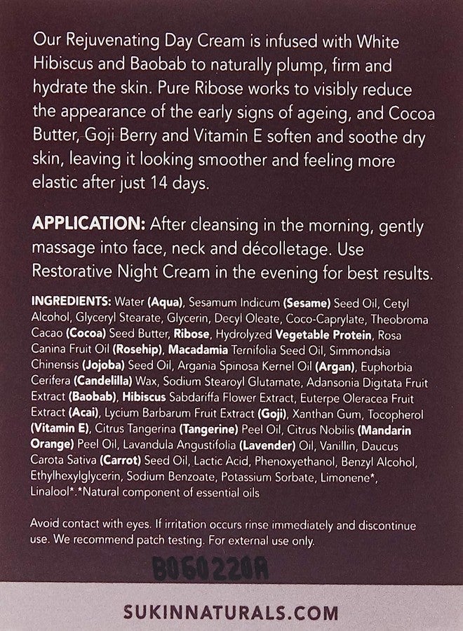 sukin Purely Ageless Rejuvenating Day Cream for Women - 4.06 oz Cream - Image 3