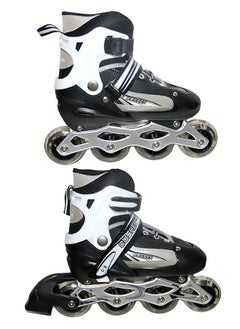 AGD 4-Wheel Adjustable Rollerskate With Led Flash Lights  - Image 2