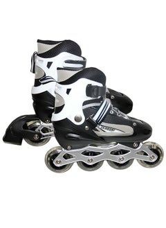 4-Wheel Adjustable Rollerskate With Led Flash Lights