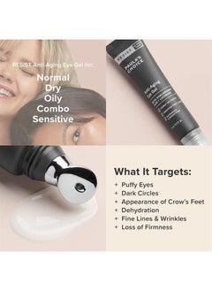 PAULA'S CHOICE RESIST Anti-Aging Eye Gel with Hyaluronic Acid, for Dark Circles, Puffy Eyes, Crow's Feet, Fine Lines & Wrinkles, 0.5 Ounce  - Image 4