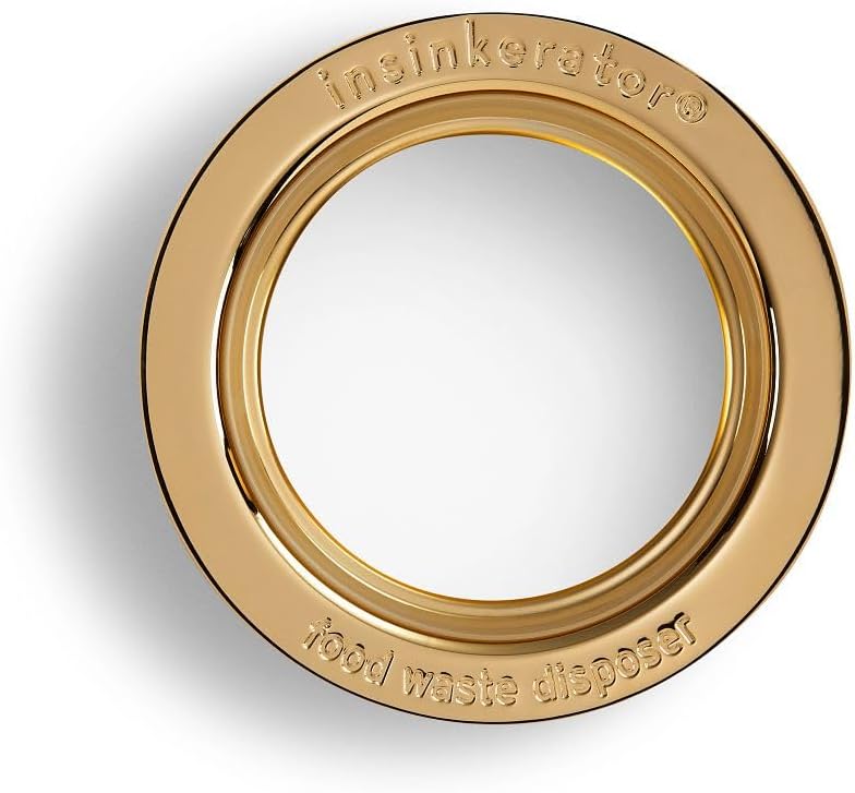 InSinkErator Sink Flange in French Gold Finish - Model FLG-FG - Image 2