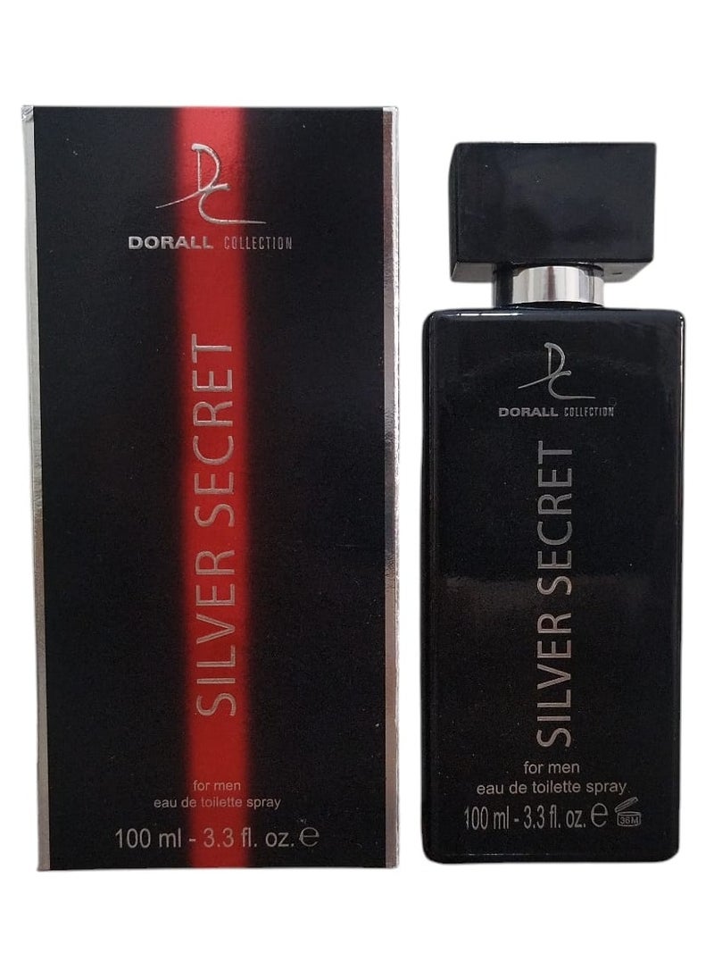 Silver Secret Eau De Toilette For Men - 100 ML
