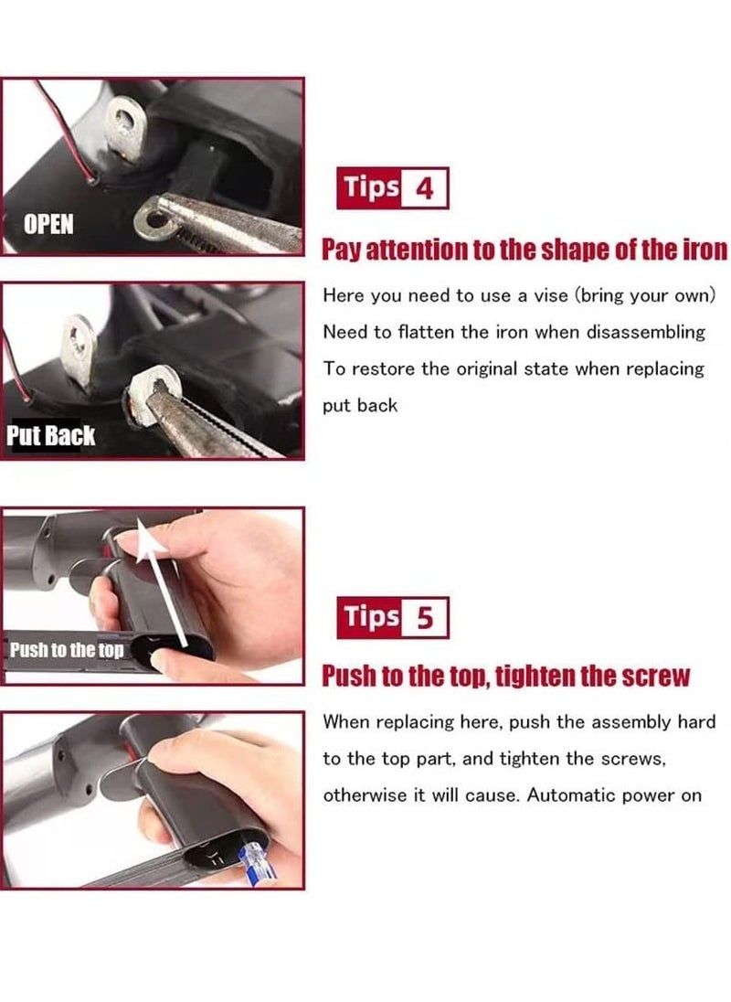 Excefore - dyson replacement parts Strong Trigger Power Switch Button Accessories for Dyson V11/V10 Cleaner Tools Supply - Image 1