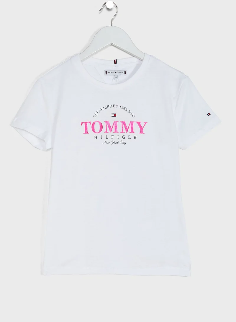 TOMMY HILFIGER Youth Logo T-Shirt