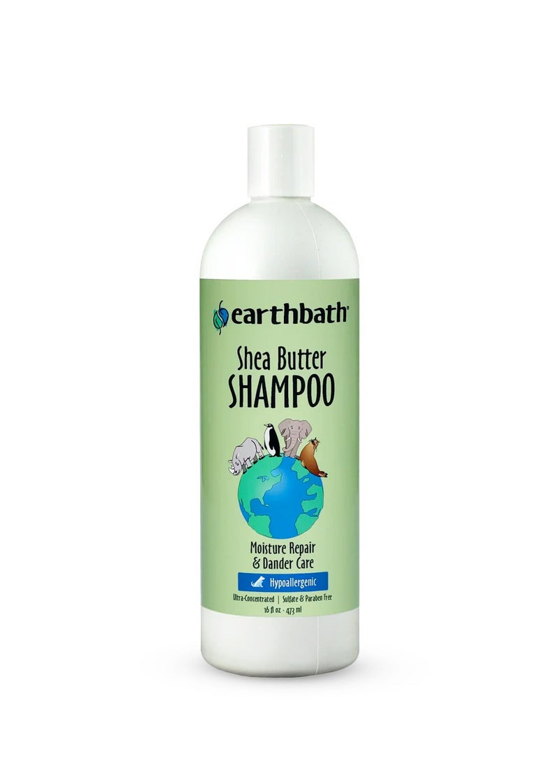earthbath Earthbath Hypoallergenic Shea Butter Shampoo 16oz  - Image 1