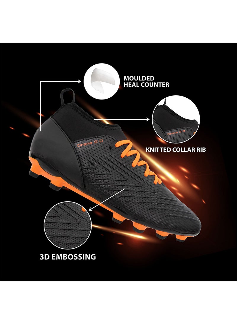 Nivia CRANE 2.0 FOOTBALL STUD | 11 UK/ 12 US / 45 EU | EVA Sockliner | TPU Embosed Film with PU | Pre-Molded TPU Light Weight Insole - Image 5