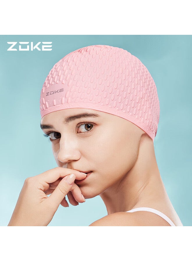 Zoke Silicone Swim Cap, Waterproof, Hair And Ear Protection, Water Drop Cap, Uni, Comfortable, Non-constricting, 619503201-8 - Image 4
