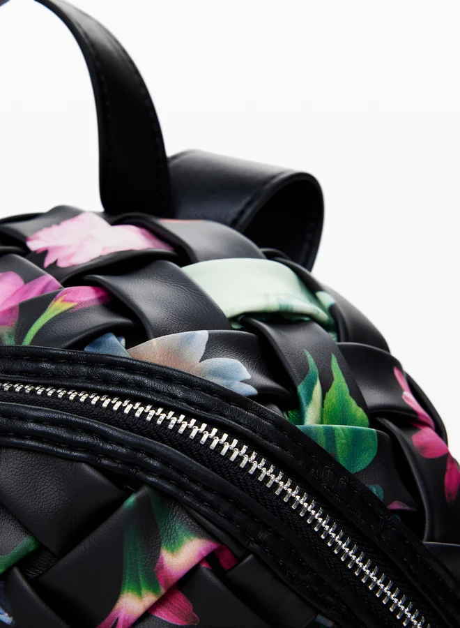 DESIGUAL Small Floral Backpack