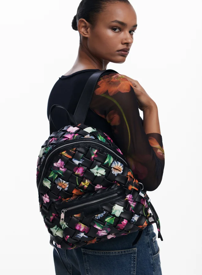 DESIGUAL Small Floral Backpack