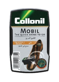Collonil Mobil Vibrant Quick Glossy Shine Shoe Sponge Brown 1 x 1 x 1 cm 4002092053755  - Image 4