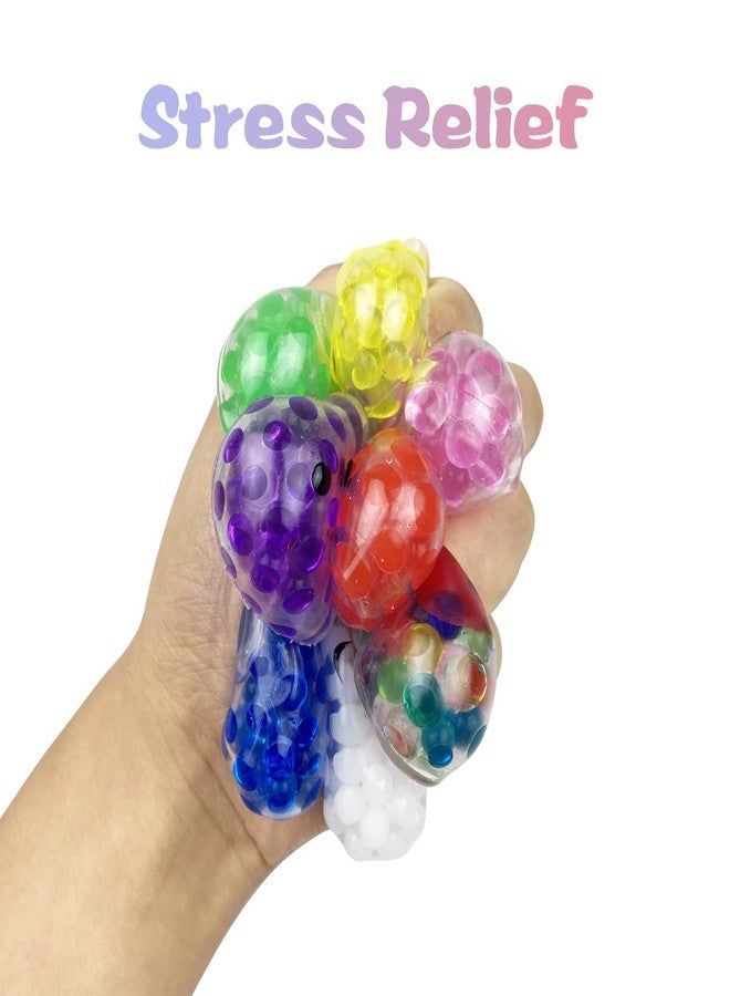 QINGQIU 12 PCS Easter Mini Stress Balls Squishies Stress Relief Toys for Easter Basket Stuffers Egg Fillers Gifts Party Favors - Image 5