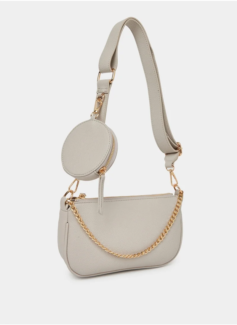 Styli Styli Chain Drop Crossbody Bag