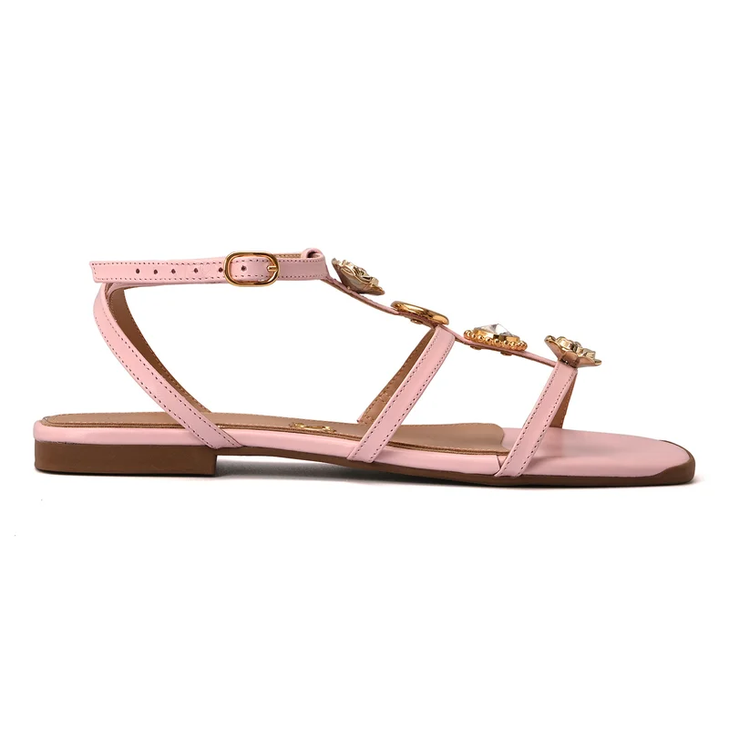 Flat Metal Pink Lily