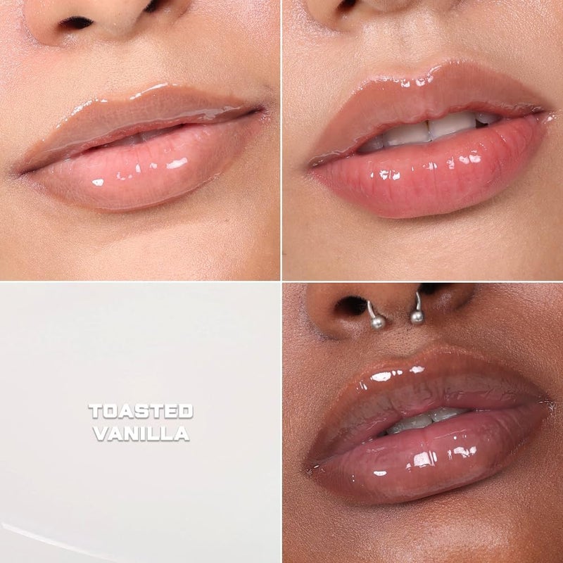 KIRO Ceramide Drip Tinted Lip Glaze - Toasted Vanilla - Image 3