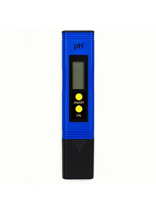Blue Portable PH Meter 0 01 Precision Tester For Aquarium And Pool - Image 1