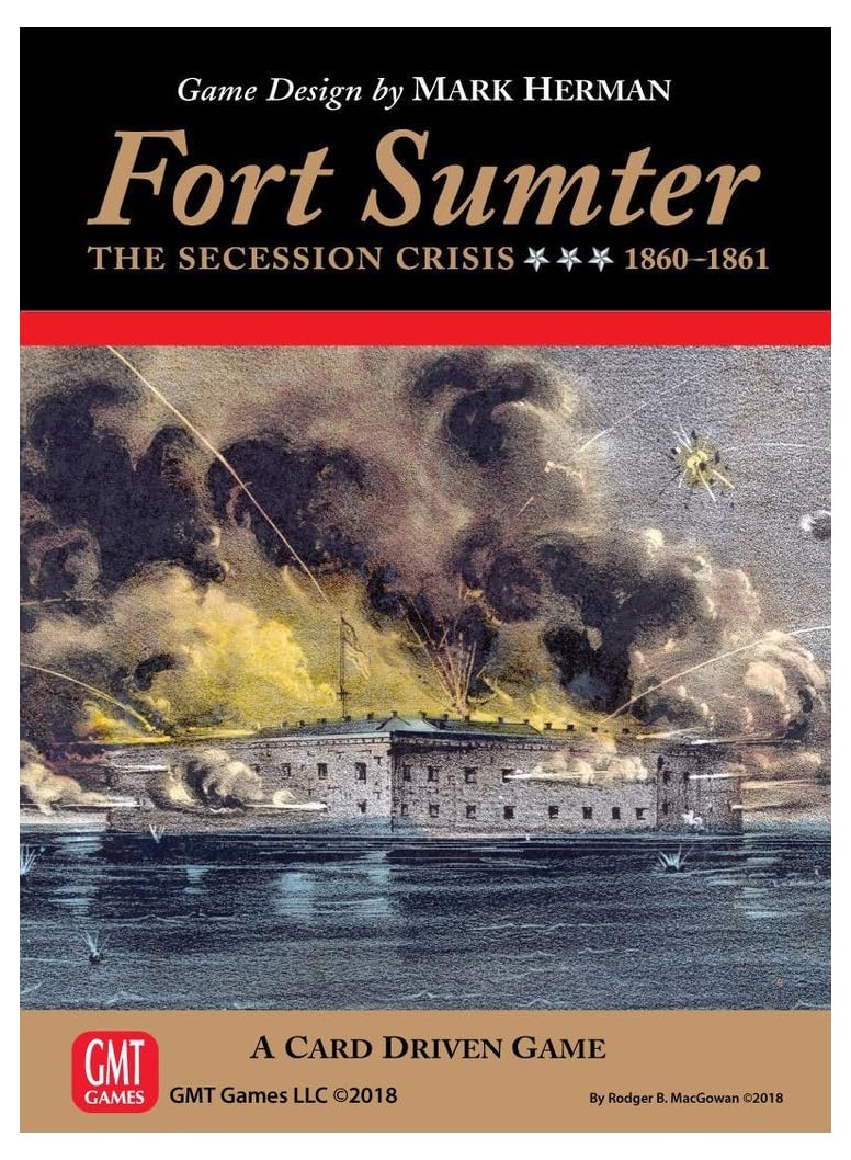 GMT Games GMT1808 Fort Sumter The Secession Crisis 1860 1861 Multicoloured - Image 4