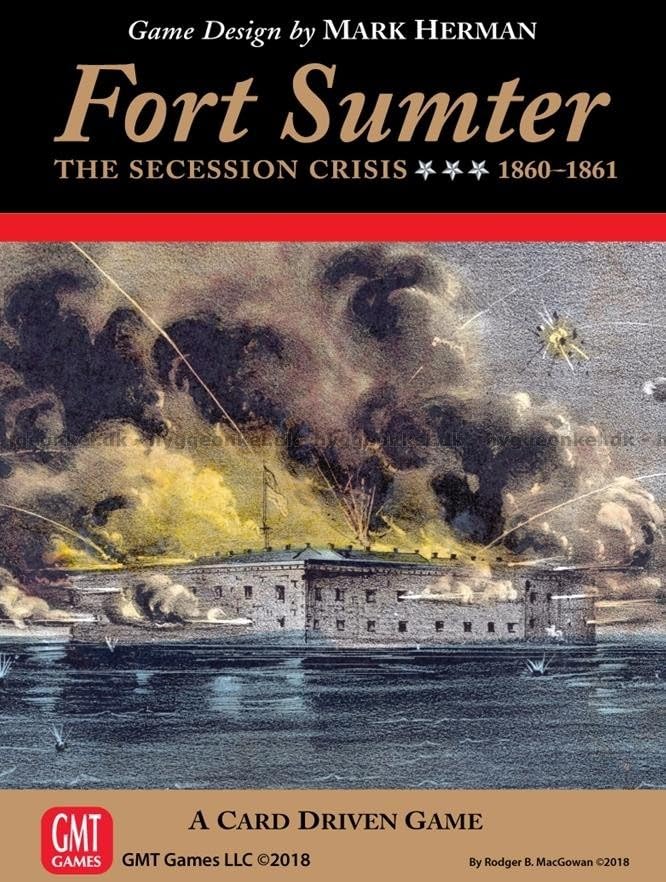 GMT Games GMT1808 Fort Sumter The Secession Crisis 1860 1861 Multicoloured - Image 5