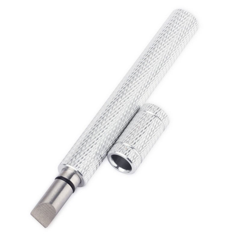 Bulex Golf Club Groove Sharpener, Re-Grooving Tool and Cleaner for Wedges & Irons - Generate Optimal Backspin - Suitable for U & V-Grooves, Silver - Image 5