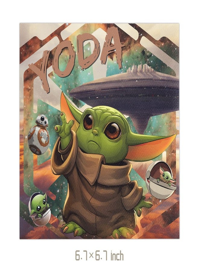 Omto 40Pack Baby Yoda Party Supplies include 20 plates, 20 napkins for Baby Yoda party decoration - Image 5