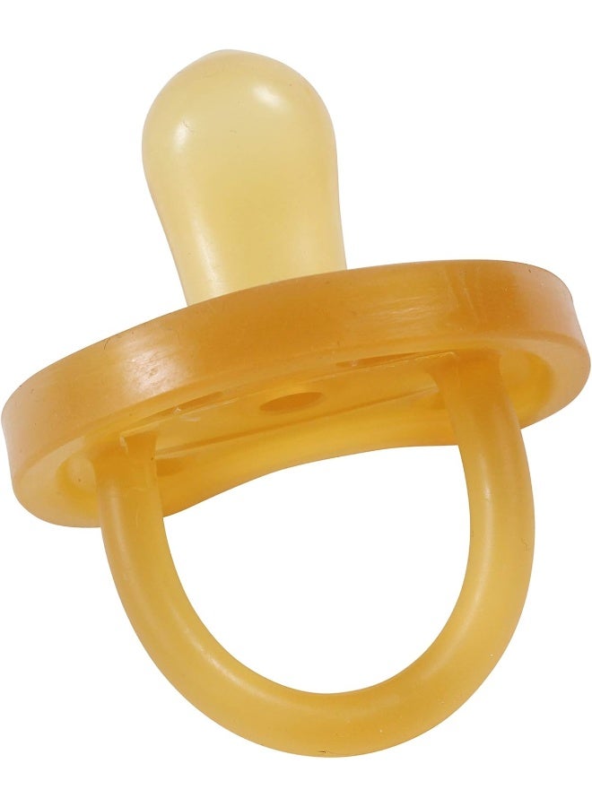 Sweetie Rubber Pacifier Heart Shape Rubber Natural Rubber with Symmetrical Nipple 1 Count (12-18 Large) - Image 5