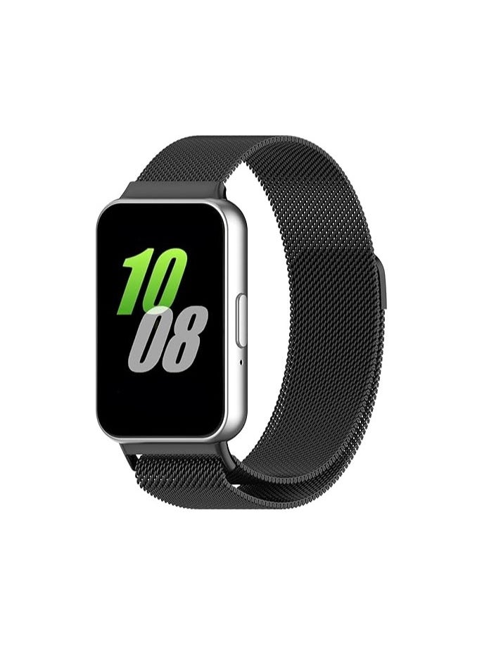 Generic - Milanese Loop Band for Samsung Galaxy FIT3 Magnetic Metal Replacement Watch Straps for Samsung Galaxy FIT 3 for Women Men - Image 1