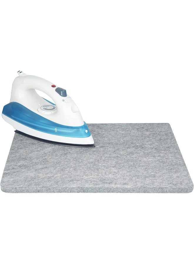 BNYD Wool Ironing Mat for Table Top  Portable Pressing Pad Ironing Board Alternative for Quilting Sewing  Travel Iron Anywhere 115 x 145  - Image 2