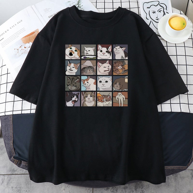 T-Shirt Independent Station Men's and Women's Short-Sleeved Wish Spot Temu - Image 1