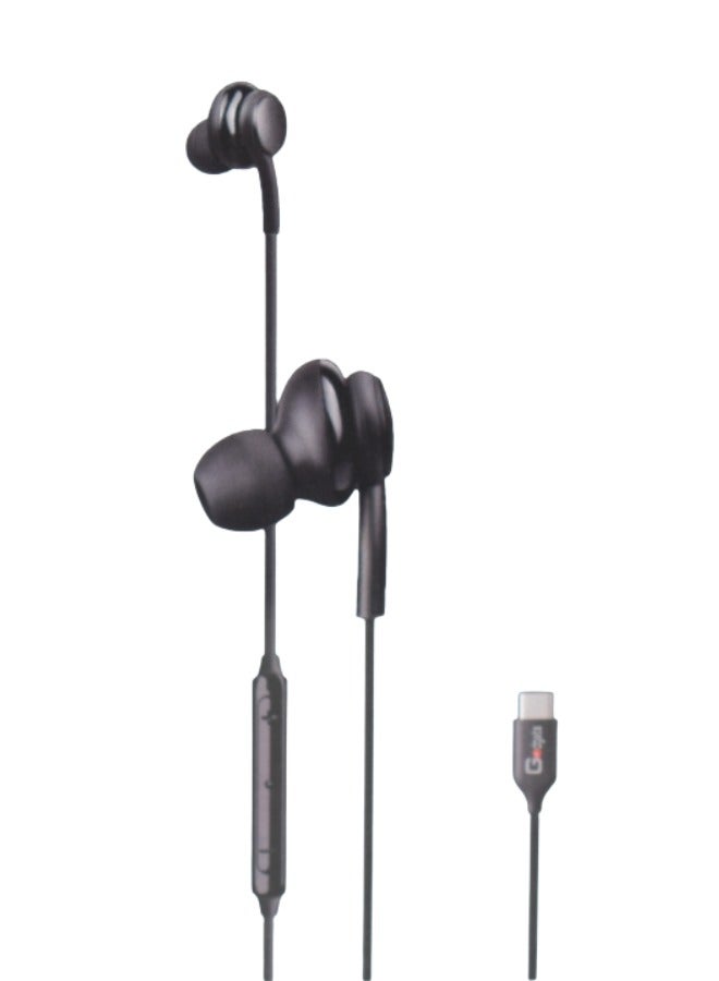 جادجتس كونيكشن سماعة أذن سلكية (Non-Slip) بمنفذ Type-C من Gadgets Connection - Image 1