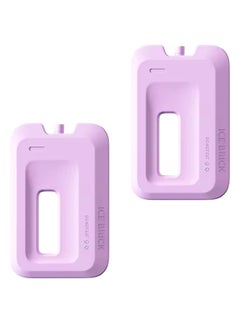TYCOM Tycom Ice Packs for Lunch Box Reusable Ultra Thin Freezer Packs Long Lasting for Coolers. Cooler Bag for Work School Picnic or Camping Keep Food Fresh 460ml 2 Pack.  - Image 1