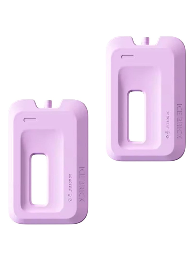 TYCOM - Tycom Ice Packs for Lunch Box Reusable Ultra Thin Freezer Packs Long Lasting for Coolers. Cooler Bag for Work School Picnic or Camping Keep Food Fresh 460ml 2 Pack. - Image 1