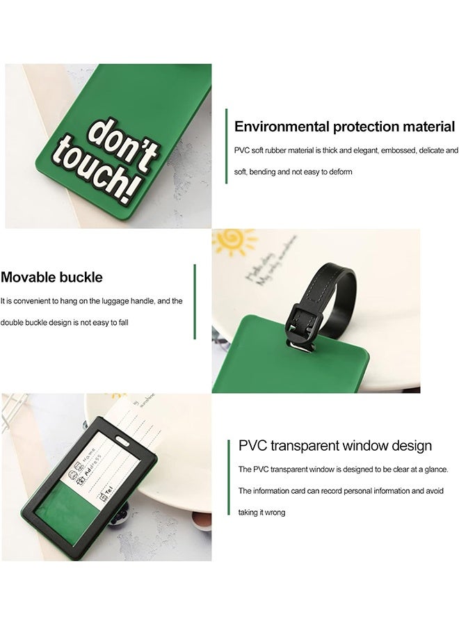 Ocean 6 Piece Luggage Tags,Suitcase Identify Labels,for travel accessories and Travel Bags - Image 3