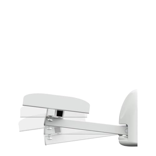 AVF Traditional Steel Side Clamping Speaker Mounts in White (Set of 2) - Image 4