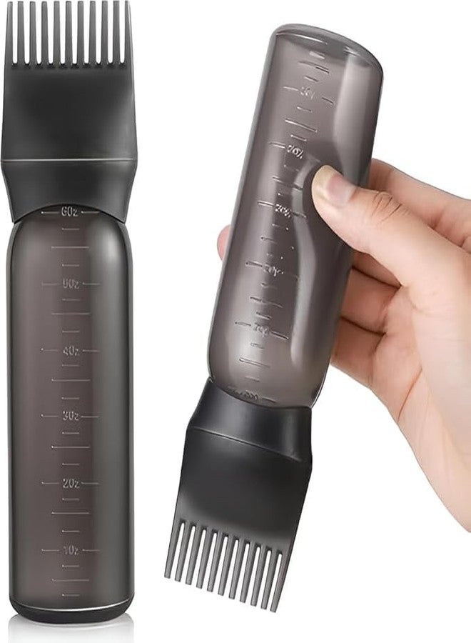 Kyraton Hair Dye Applicator Bottle with Brush - 120ML Plastic Hair Color & Oil Applicator for Salon & Home, Refillable Bottle for Hair Treatment & Coloring - Image 2