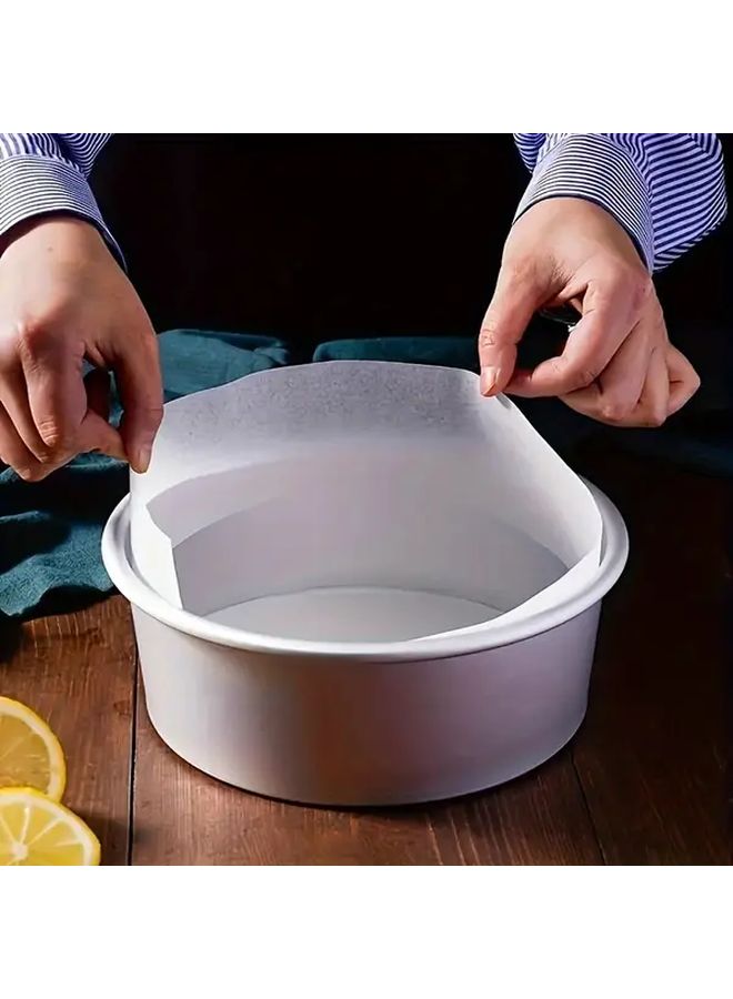 Non Stick Cake Pan Edge Liner Pre Cut Baking Parchment Paper Roll 1pc Easy Peel Reuse - Image 3