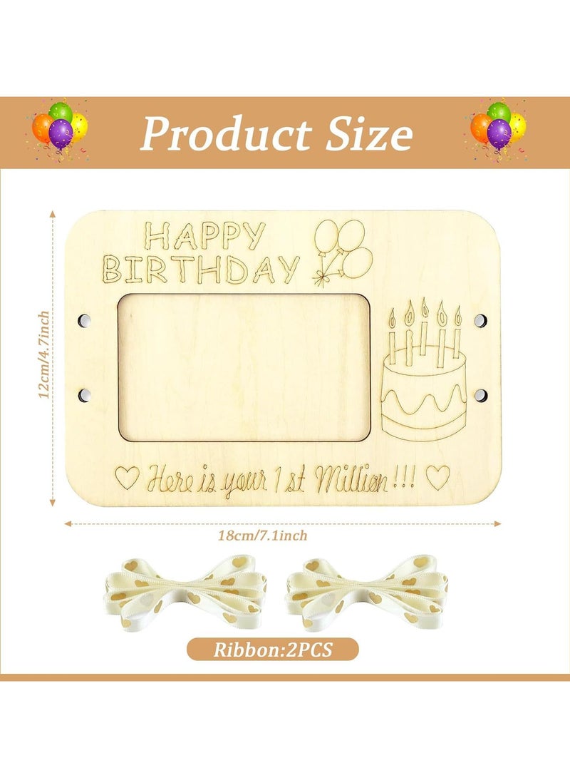 Wooden photo frame - Birthday present  - Image 1