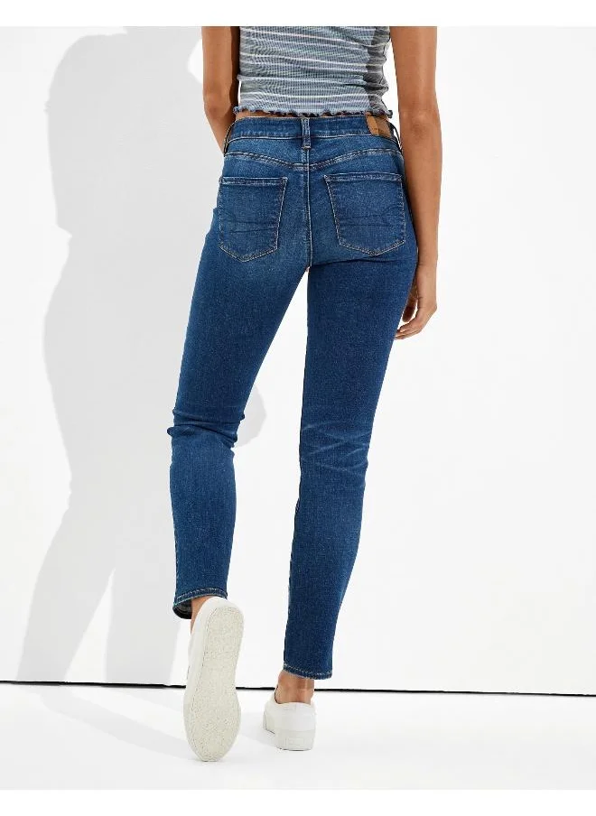امريكان ايجل Ne X  T Level High Waist Skinny Jeans