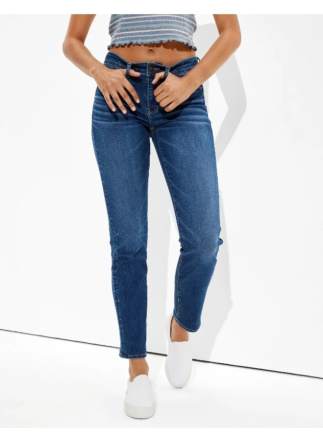 امريكان ايجل Ne X  T Level High Waist Skinny Jeans