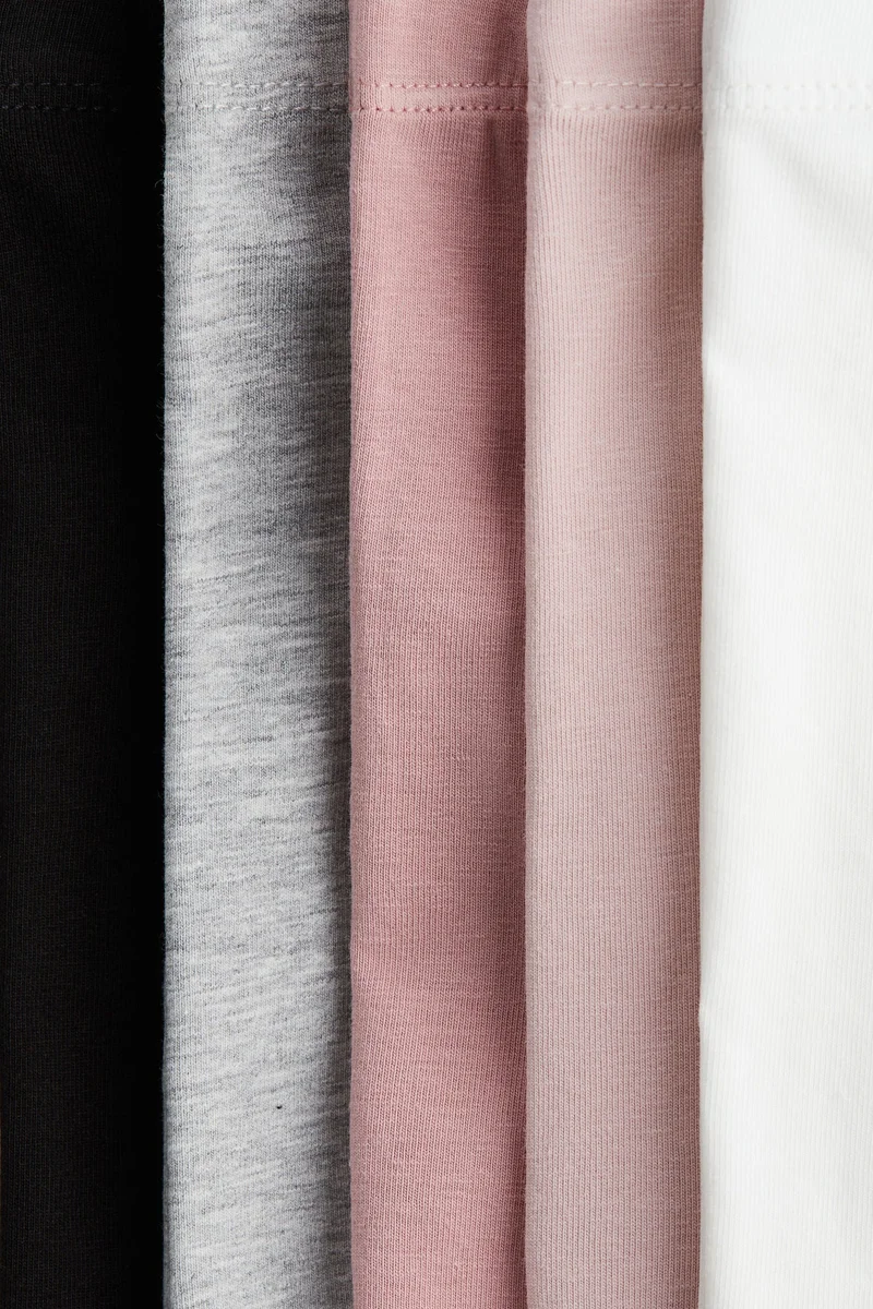 H&M 5-Pack Cotton Leggings